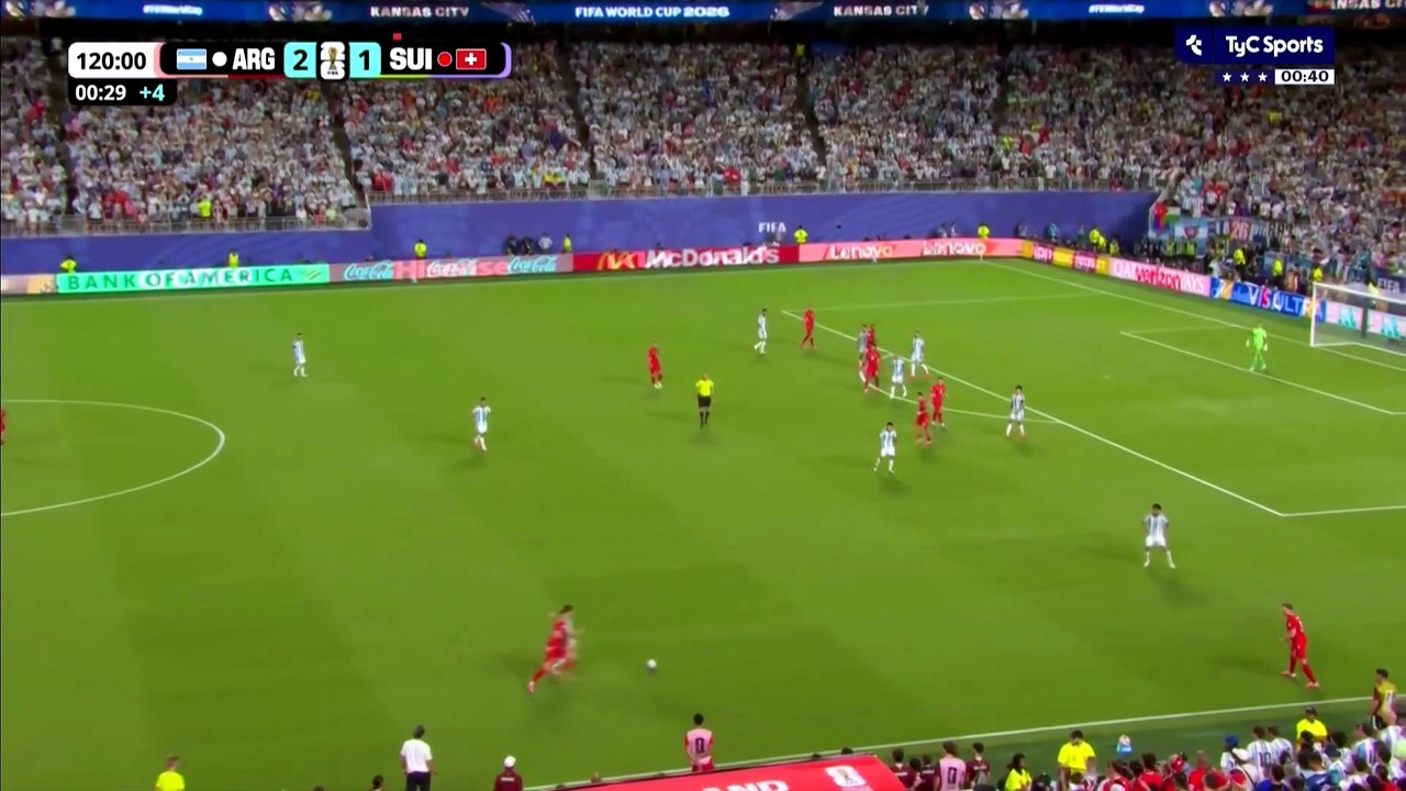 Argentina 3 - 1 Suiza | Gol de Lautaro Martínez