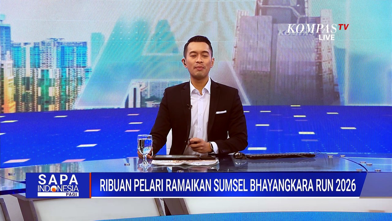 Polda Sumsel Gelar Sumsel Bhayangkara Run 2026, Diramaikan 7.000 Lebih Peserta | SAPA INDONESIA