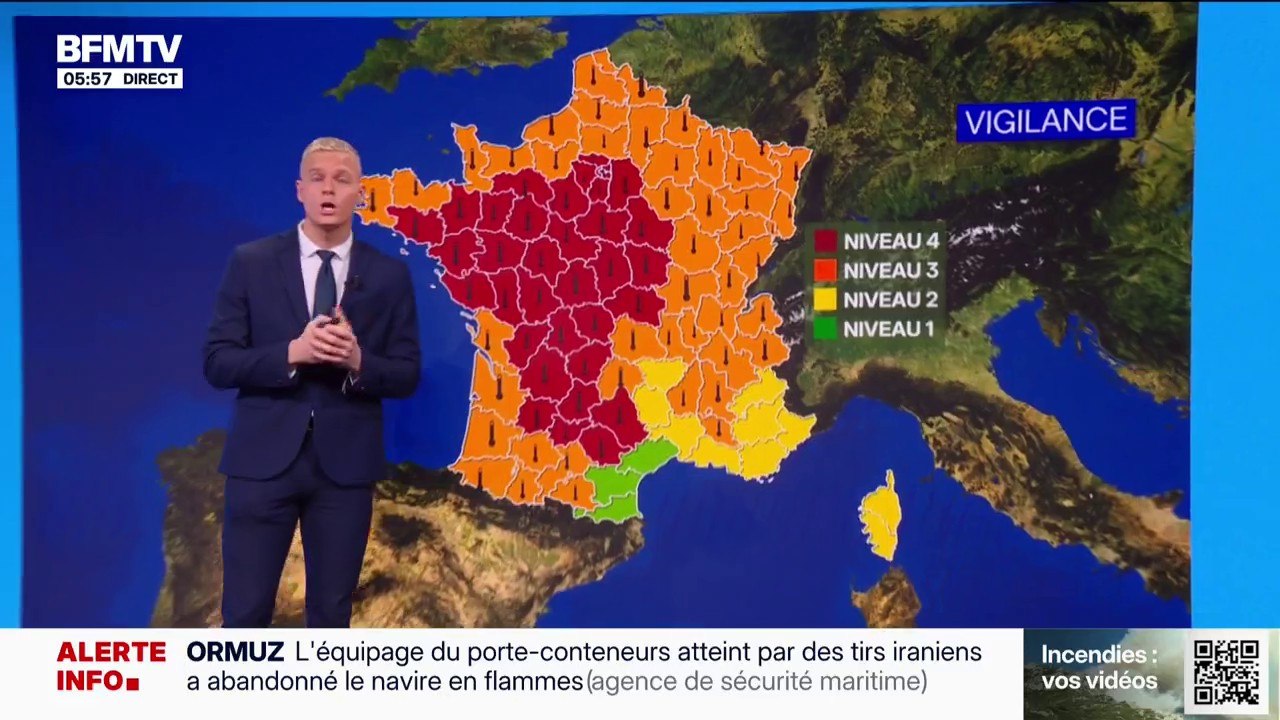 De fortes chaleurs sur tout l'Hexagone, avec qu...