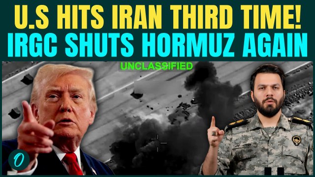 U.S Iran BREAKING: Trump ORDERS Strikes on Iran Third Time; IRGC Shuts Hormuz, Hammers Bases in Gulf