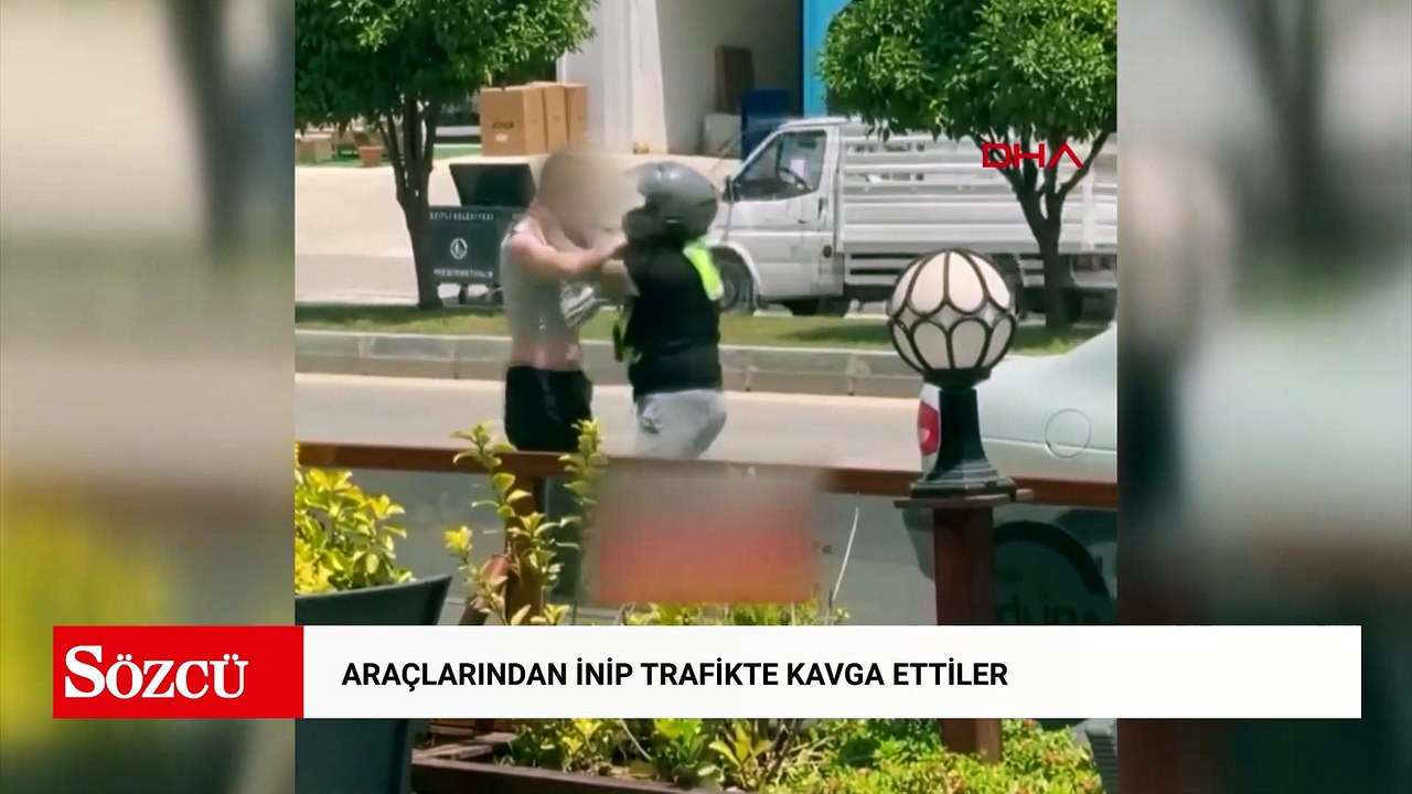 Araçlarından inip trafikte kavga eden sürücülere 362 bin TL para cezası