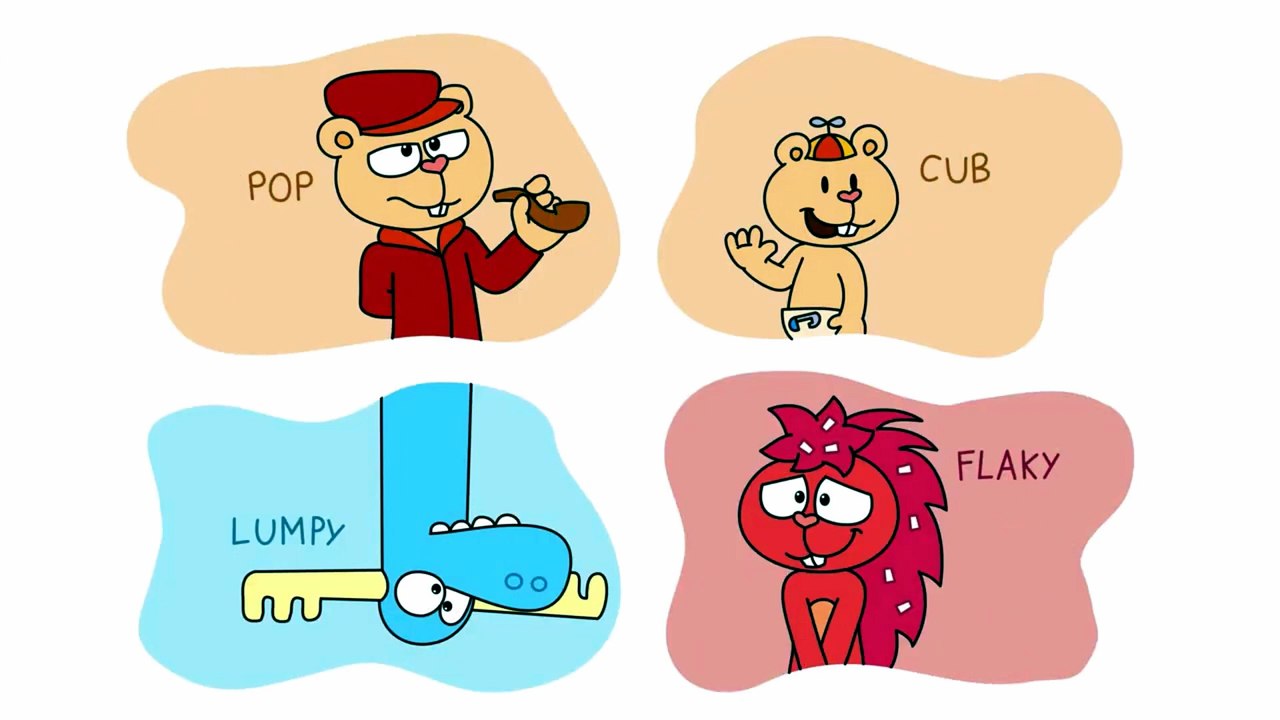 ep 3 the mole lifty and shifty cuddles lammy russell disco bear pop and cub lumpy flaky peluquería the mole htf