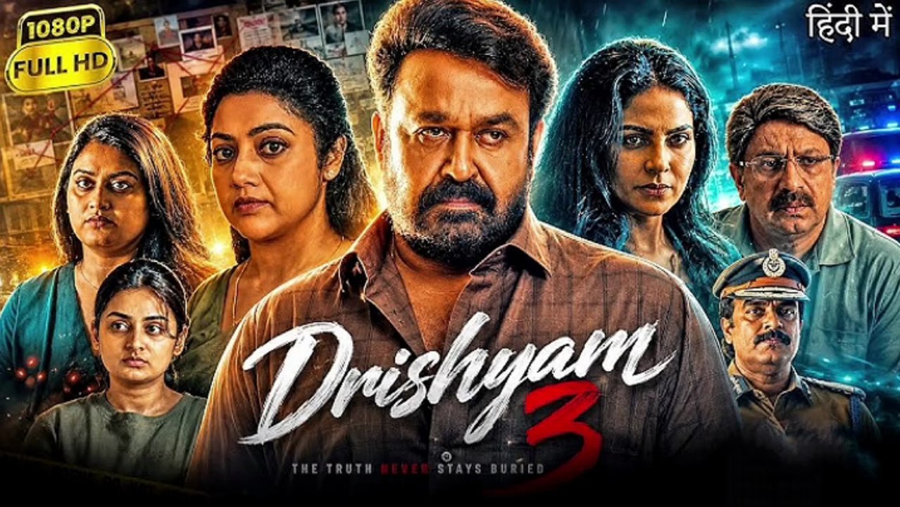 Drishyam 3 l (2026) South Hindi Dubbed Movie l Mohanlal l 2026 Hindi South Full Movie