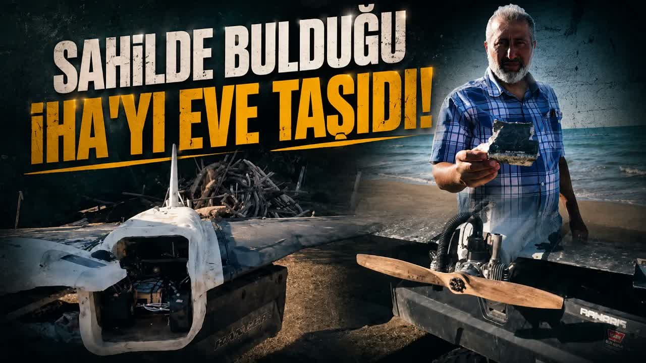 Sahile Vuran Gizemli İHA'yı Önce Yapay Zekaya, Sonra Jandarmaya Teslim Etti
