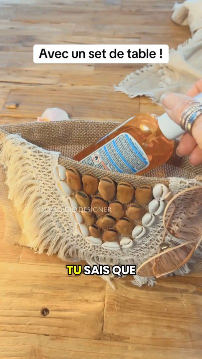 DIY avec un set de table !