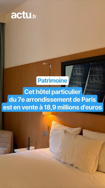Visite d'un hôtel particulier à 18,9 millions d'euros à Paris