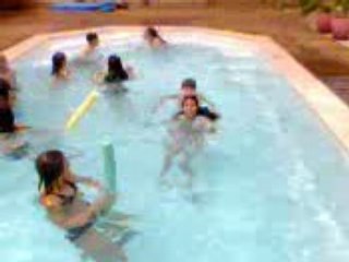 La fin des cours dans la piscine de valou