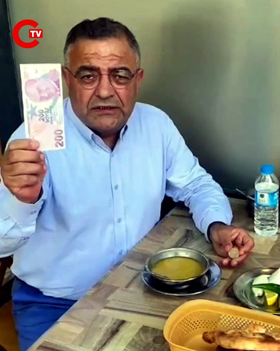 Tanrıkulu 200 Liraya Bir Çorba İçemiyoruz