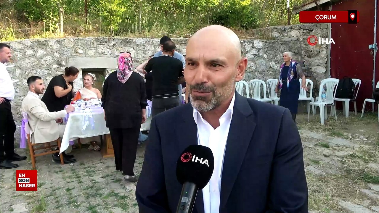Almanya'dan Çorum'a uzanan mutluluk