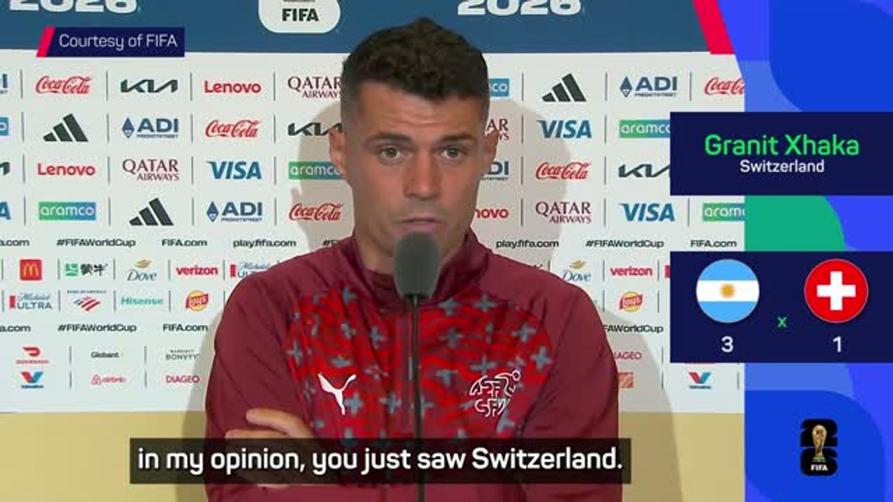 Red card changed everything - Xhaka