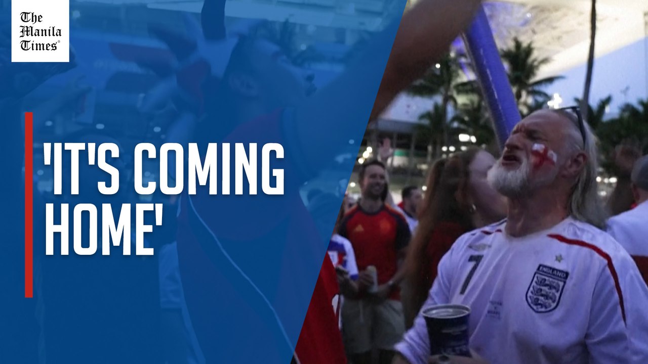 England fans in Miami celebrate World Cup semis place after Norway win