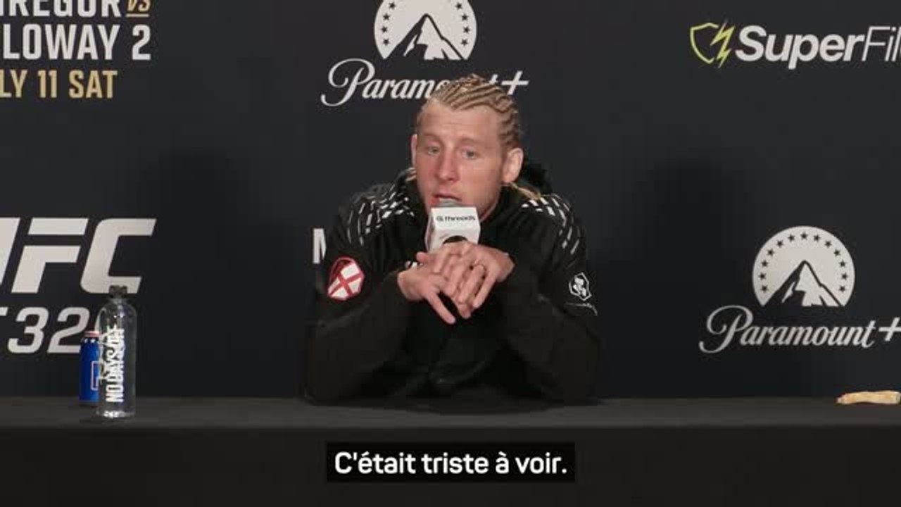 UFC 329 - Pimblett sur McGregor : “C’était triste à voir, on ne peut que compatir”
