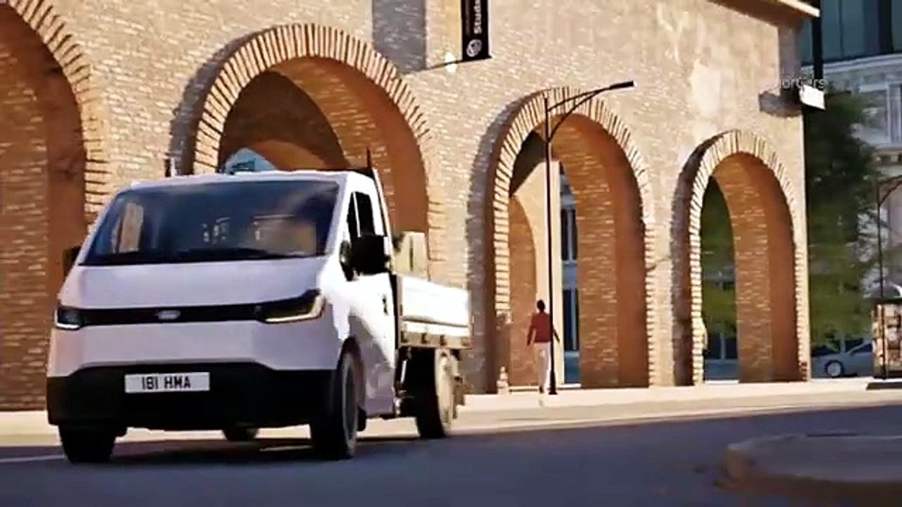 Ford Transit City - electric transporter for city