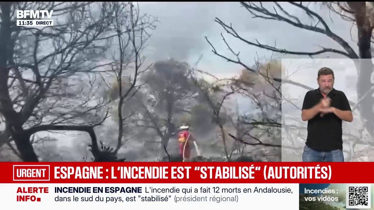 Incendie en Espagne: les images des dégâts caus...