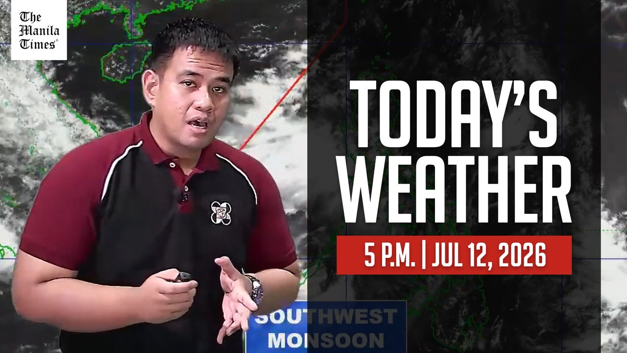 Today's Weather, 5 P.M. | Jul. 12, 2026