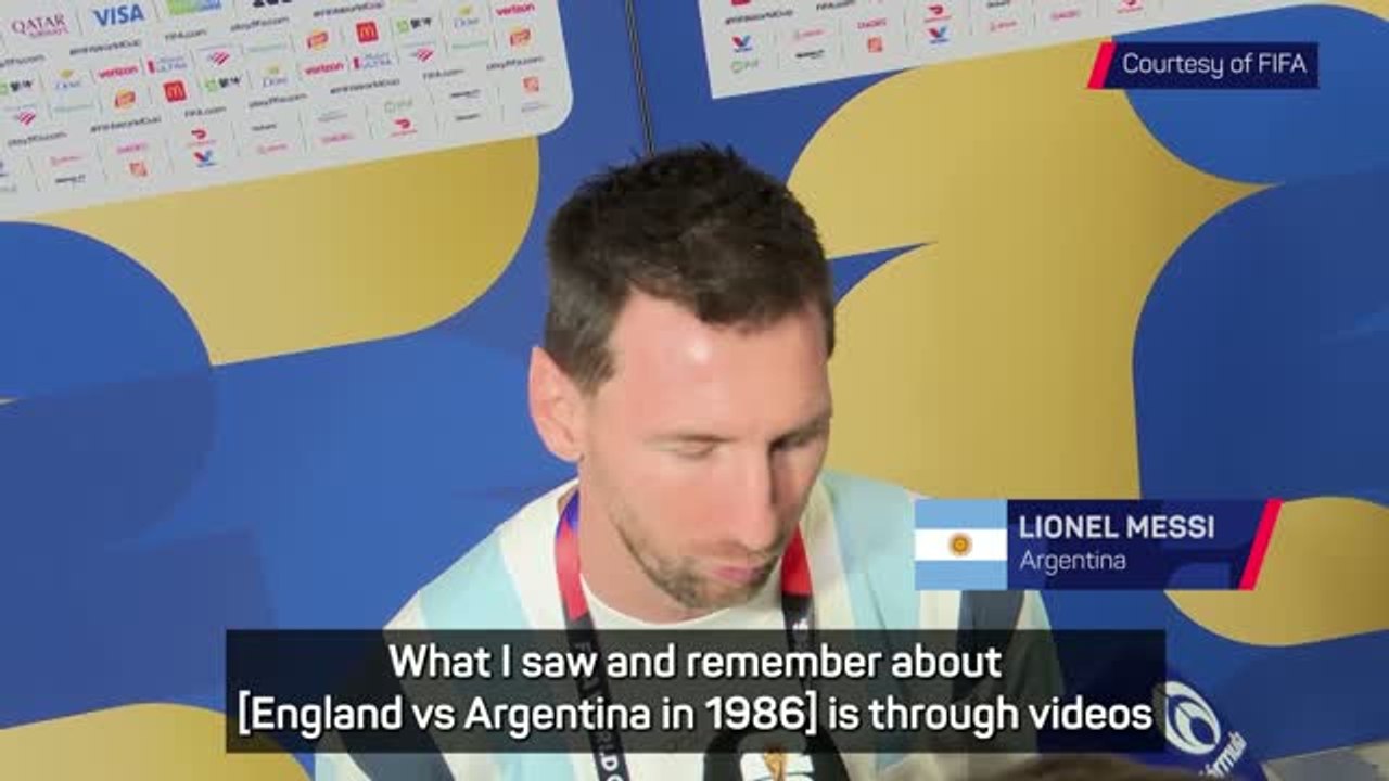 Messi thrilled to meet 'powerhouse' England in WC semi-final