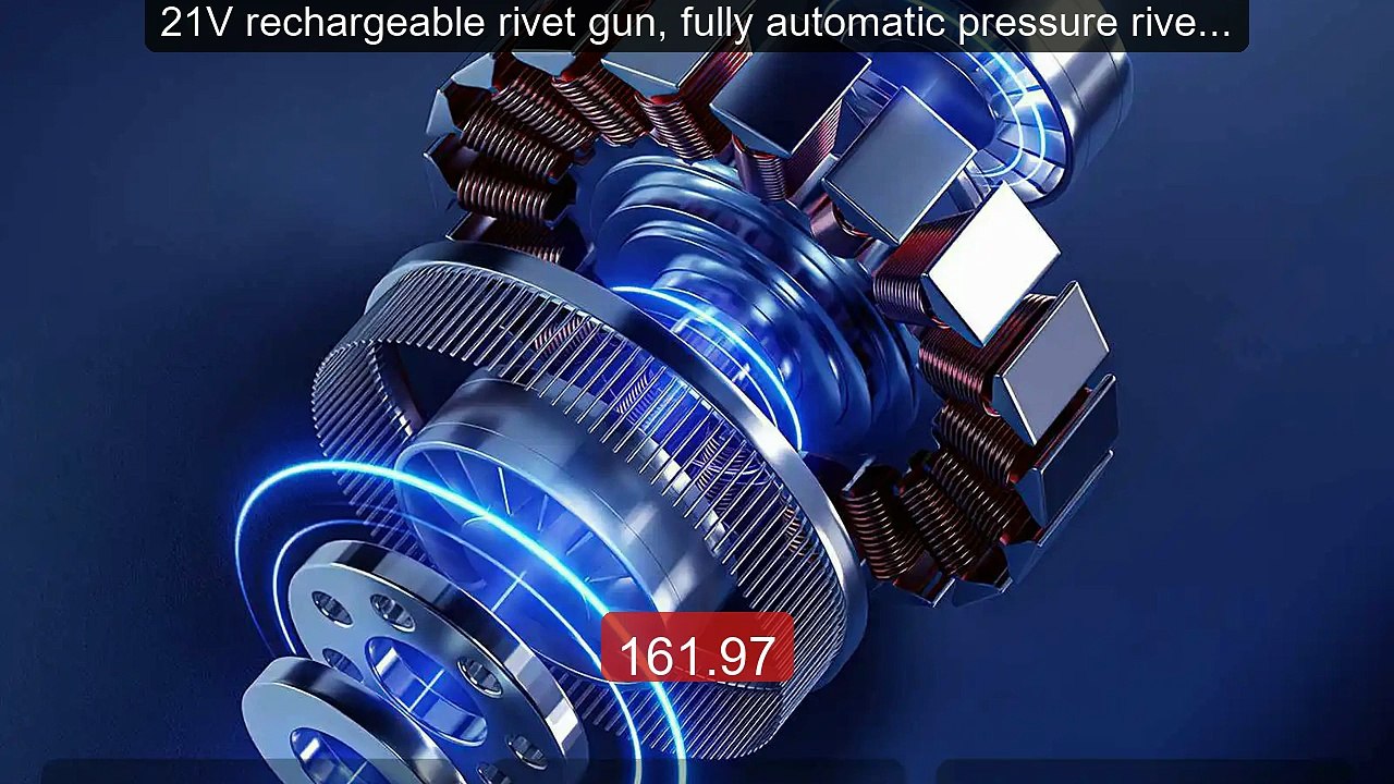 21V rechargeable rivet gun, fully automatic pressure rivet ... -- Top Pick 2026 | Unbeatable Price!