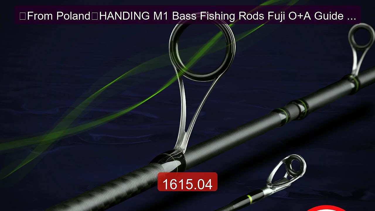 【From Poland】HANDING M1 Bass Fishing Rods Fuji O+A Guide Rings 24To... -- Top Rated 2026 | Buy Now!