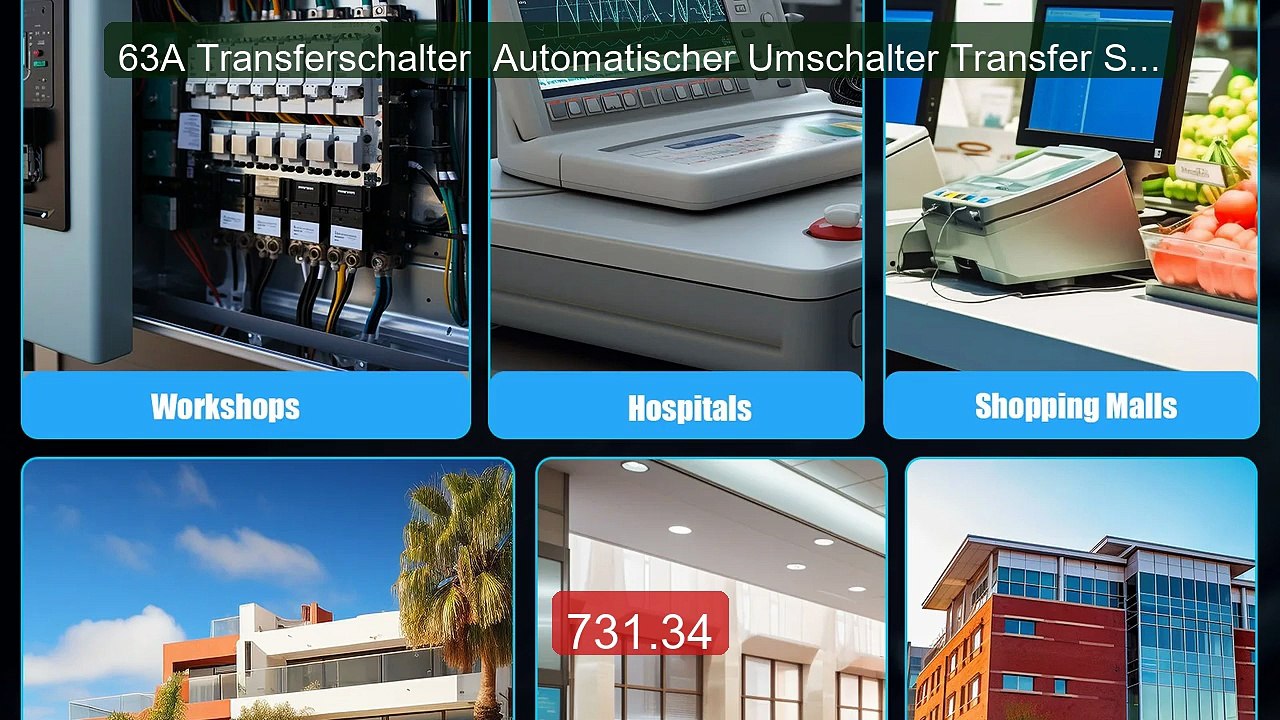 63A Transferschalter  Automatischer Umschalter Transfer Switch Dua... -- Best Deal 2026 | Shop Now!
