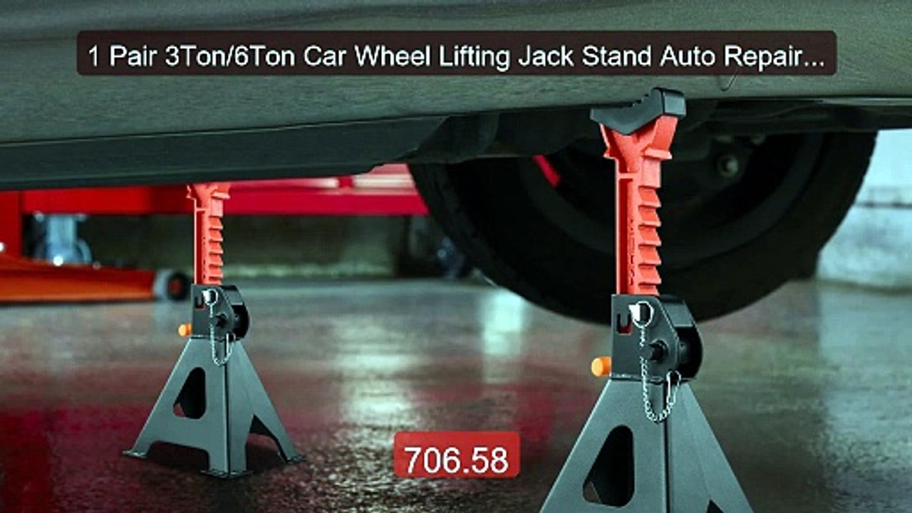1 Pair 3Ton/6Ton Car Wheel Lifting Jack Stand Auto Repair S... -- Top Pick 2026 | Unbeatable Price!