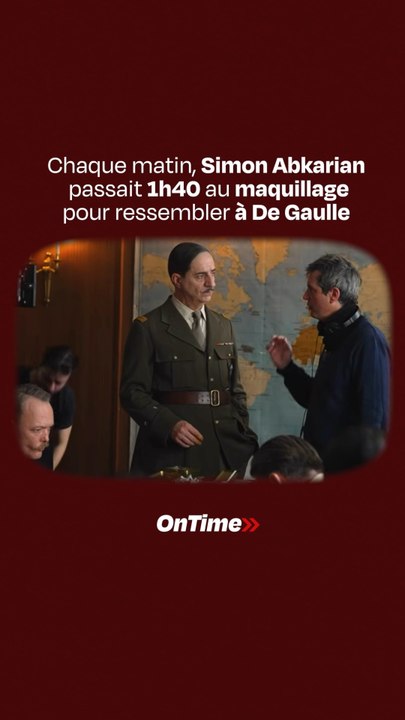 La préparation colossale de Simon Abkrarian pour incarner le Général de Gaulle