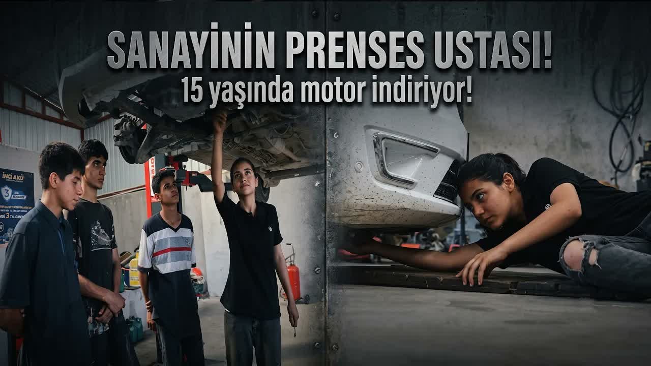 Arkadaşları Gezerken O Sanayide: Hedefi Kendi Atölyesini Açmak