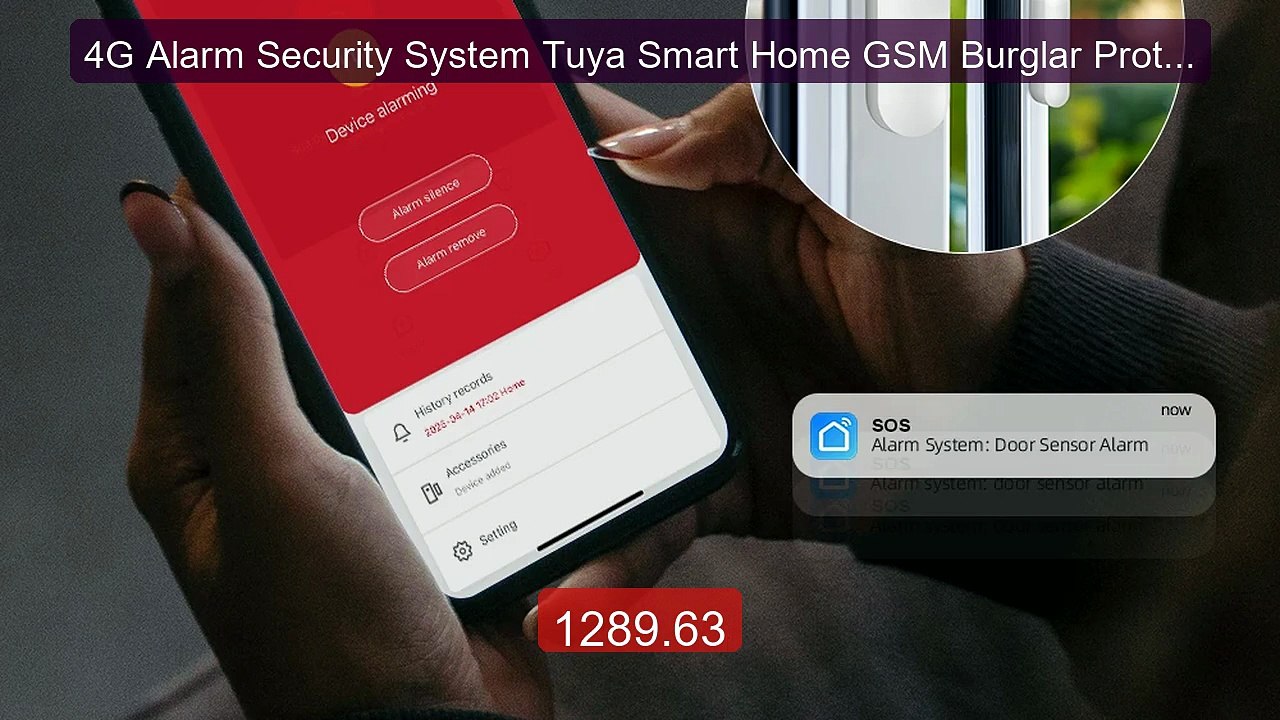 4G Alarm Security System Tuya Smart Home GSM Burglar Protection Ki... -- Best Deal 2026 | Shop Now!