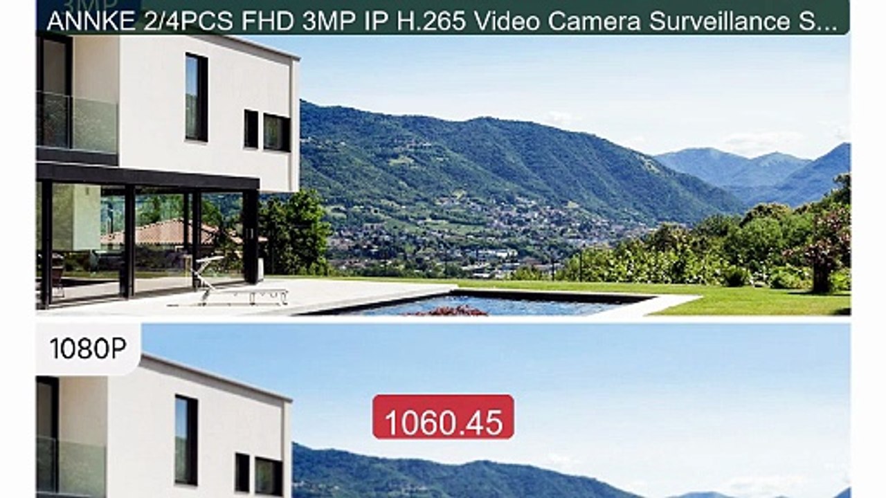 ANNKE 2/4PCS FHD 3MP IP H.265 Video Camera Surveillance System... -- Best Buy 2026 | Great Quality!