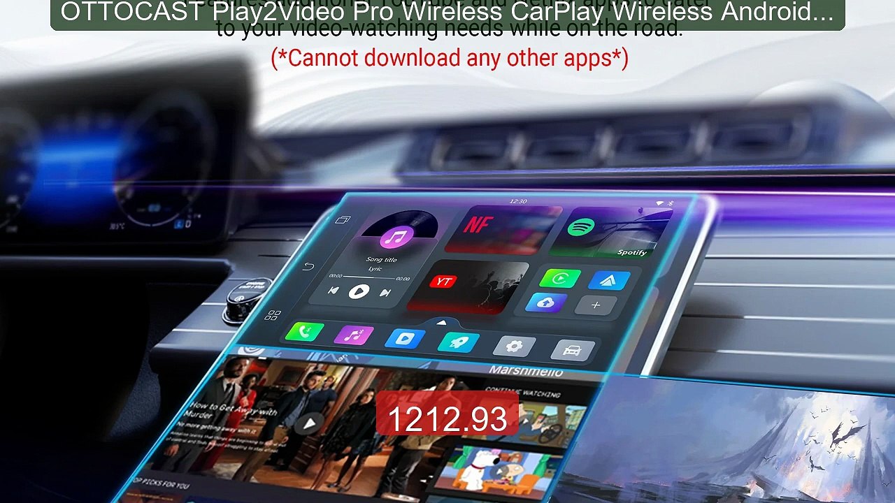 OTTOCAST Play2Video Pro Wireless CarPlay Wireless Android Aut... -- Amazing Value 2026 | Must Have!
