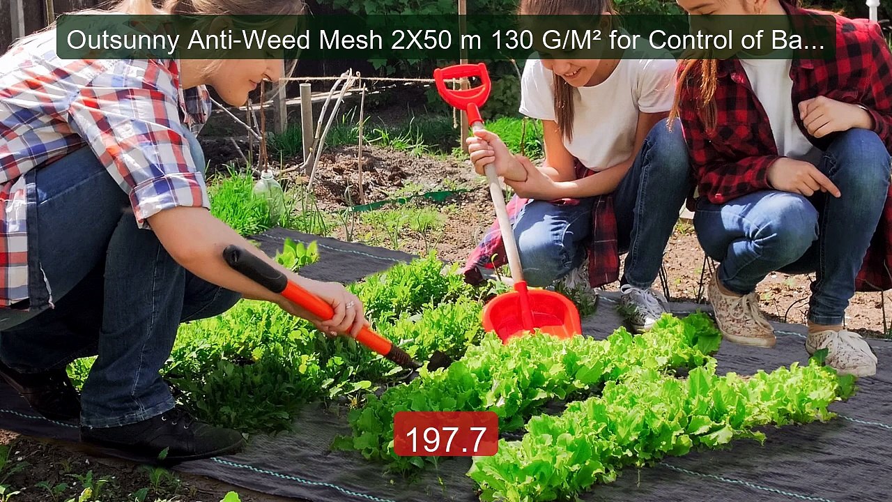 Outsunny Anti-Weed Mesh 2X50 m 130 G/M² for Control of Bad ... -- Top Pick 2026 | Unbeatable Price!