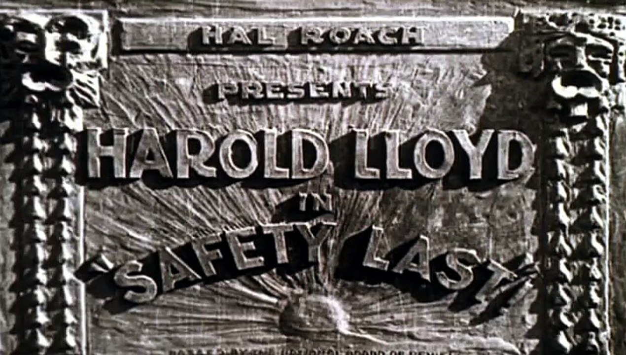 Safety Last (B&W) 1923