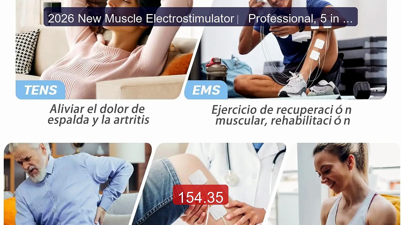 2026 New Muscle Electrostimulator ‌   Professional, 5 in 1 Recharg... -- Best Deal 2026 | Shop Now!