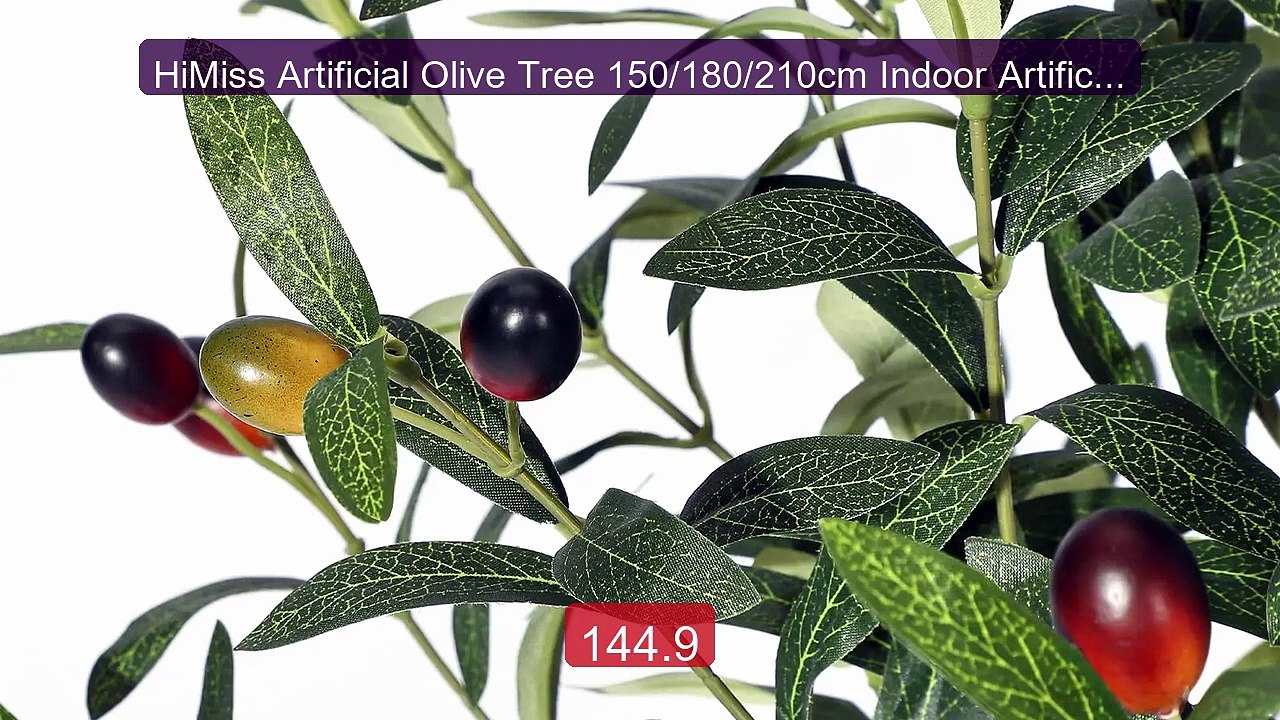 HiMiss Artificial Olive Tree 150/180/210cm Indoor Artificial ... -- Amazing Value 2026 | Must Have!
