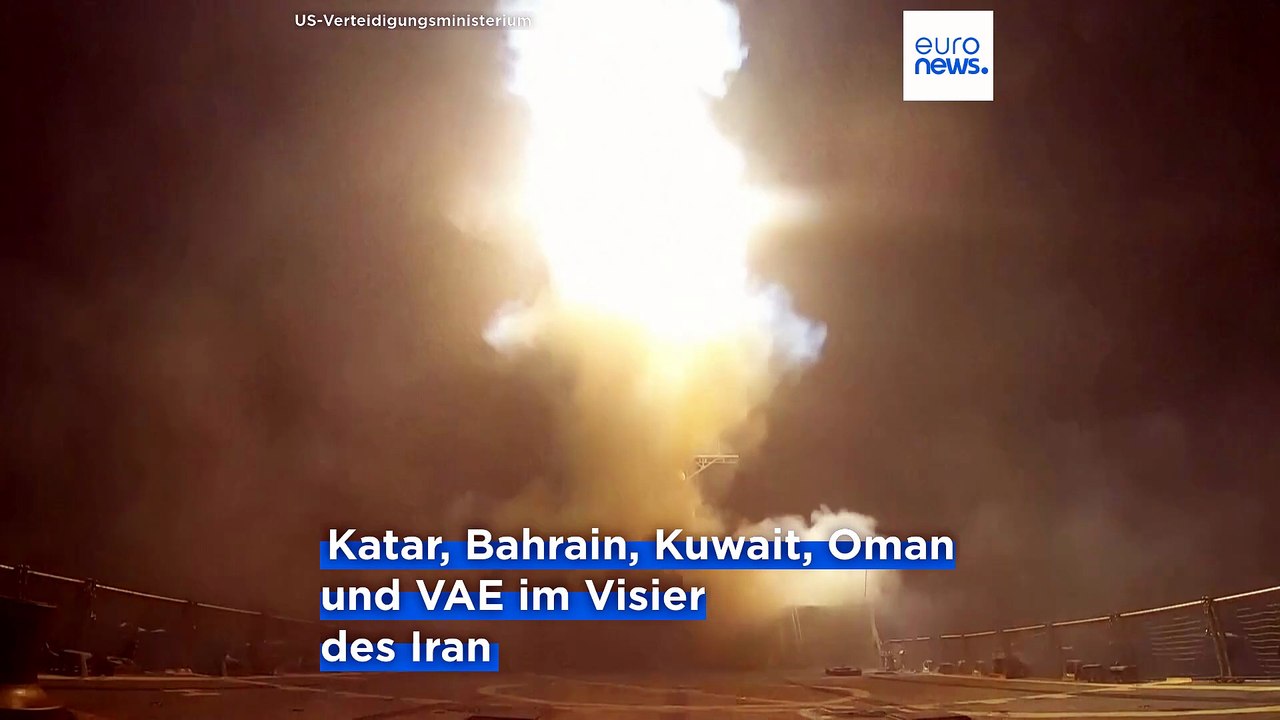 Iran greift Katar, VAE, Bahrain und Kuwait nach US-Angriffen an