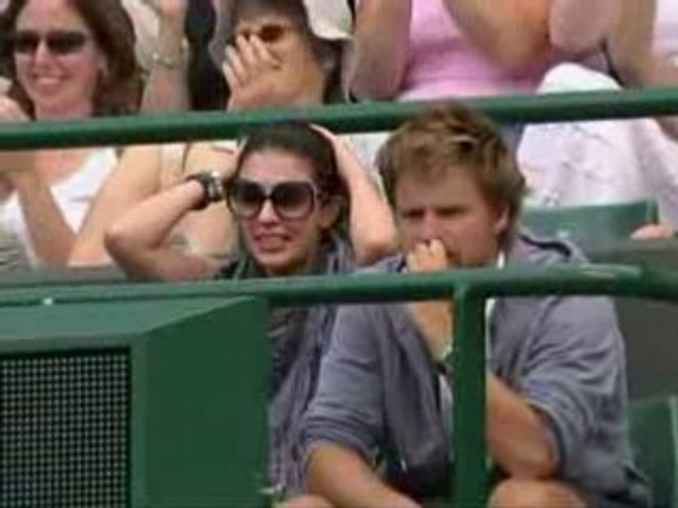 R.Schuettler vs A.Clement Wimbledon 2008 MediaZone