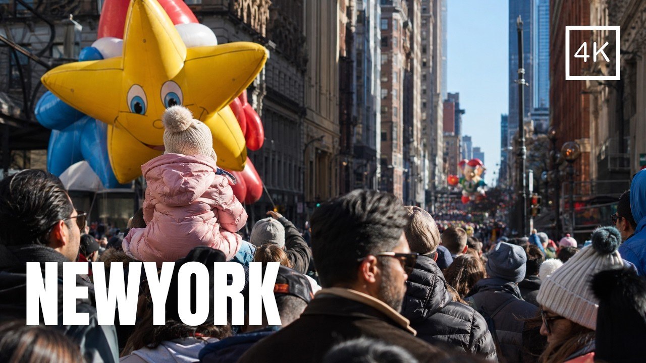 NYC Walking Tour | NYC Crowded Atmosphere | Midtown Manhattan Day Walk | 4K