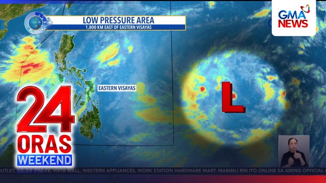 Bagong low pressure area, binabantayan sa labas ng PAR | 24 Oras Weekend
