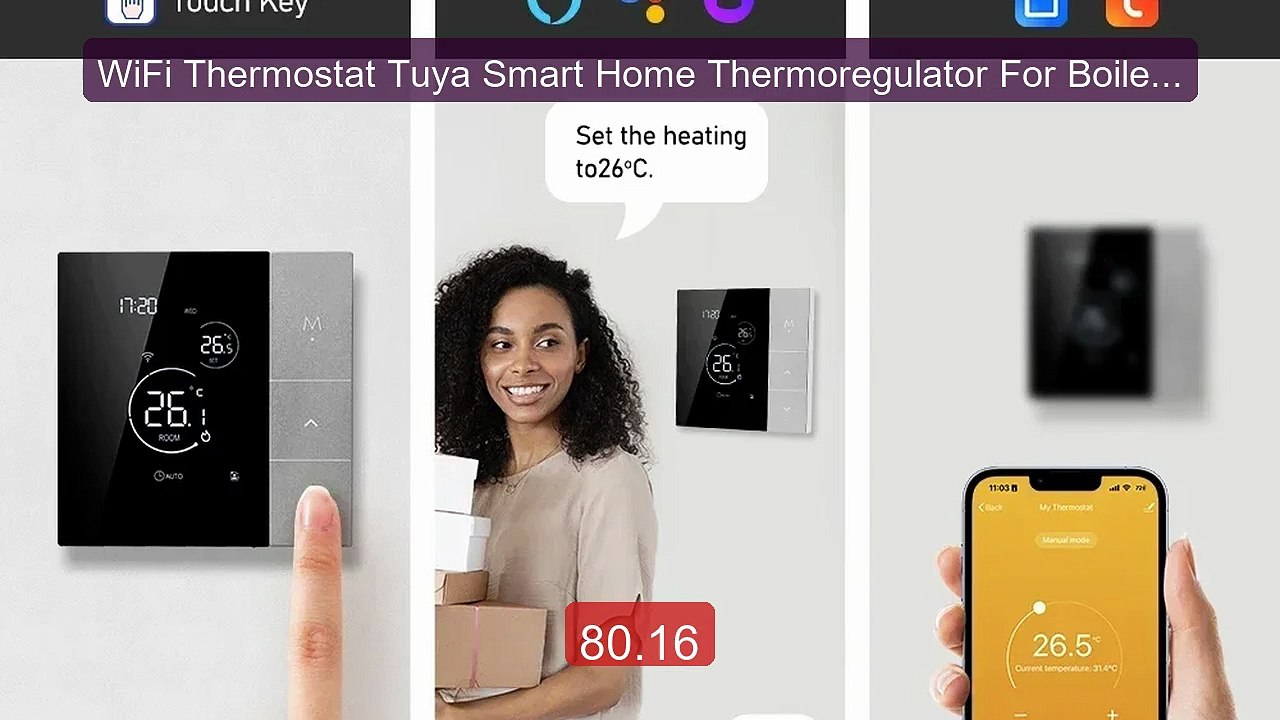WiFi Thermostat Tuya Smart Home Thermoregulator For Boiler/Electric... -- Top Rated 2026 | Buy Now!