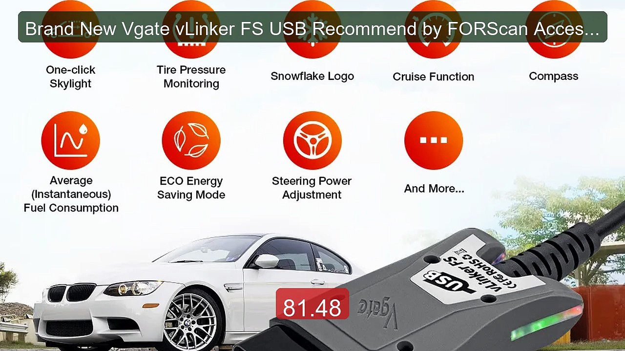 Brand New Vgate vLinker FS USB Recommend by FORScan Access to ... -- Best Buy 2026 | Great Quality!