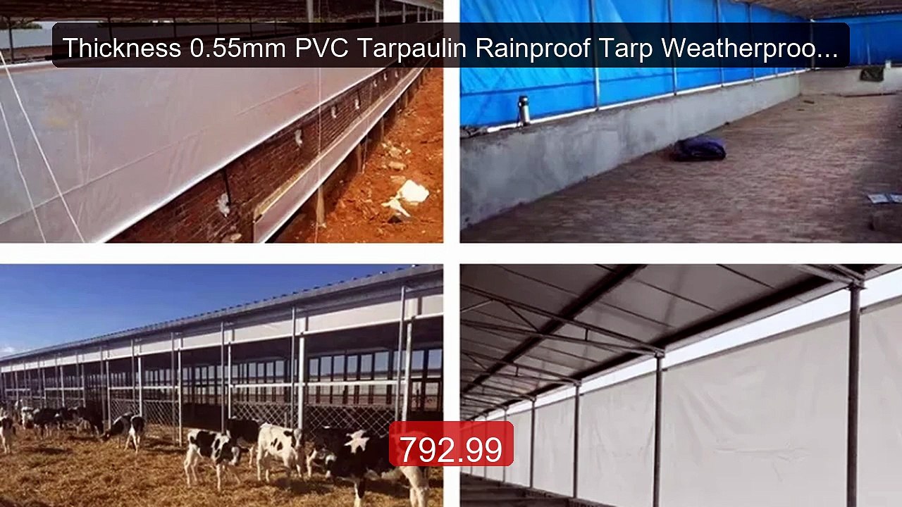 Thickness 0.55mm PVC Tarpaulin Rainproof Tarp Weatherproof & UV-Re... -- Best Deal 2026 | Shop Now!