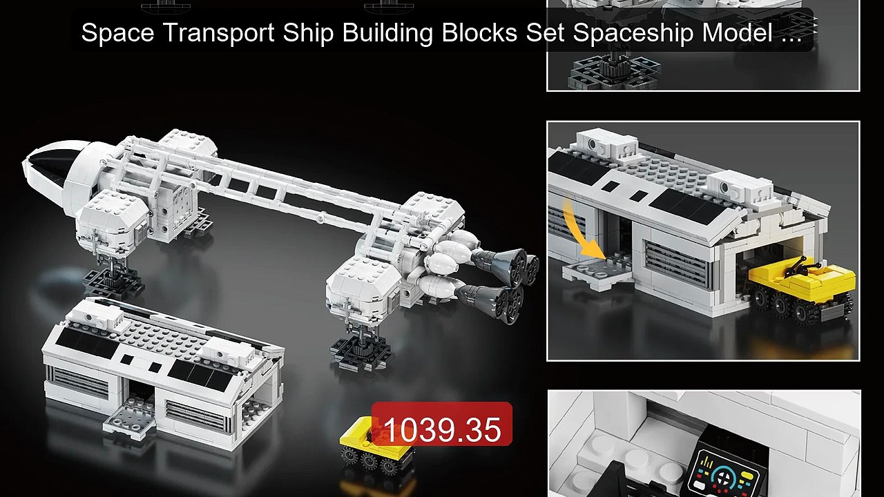 Space Transport Ship Building Blocks Set Spaceship Model Home ... -- Best Buy 2026 | Great Quality!