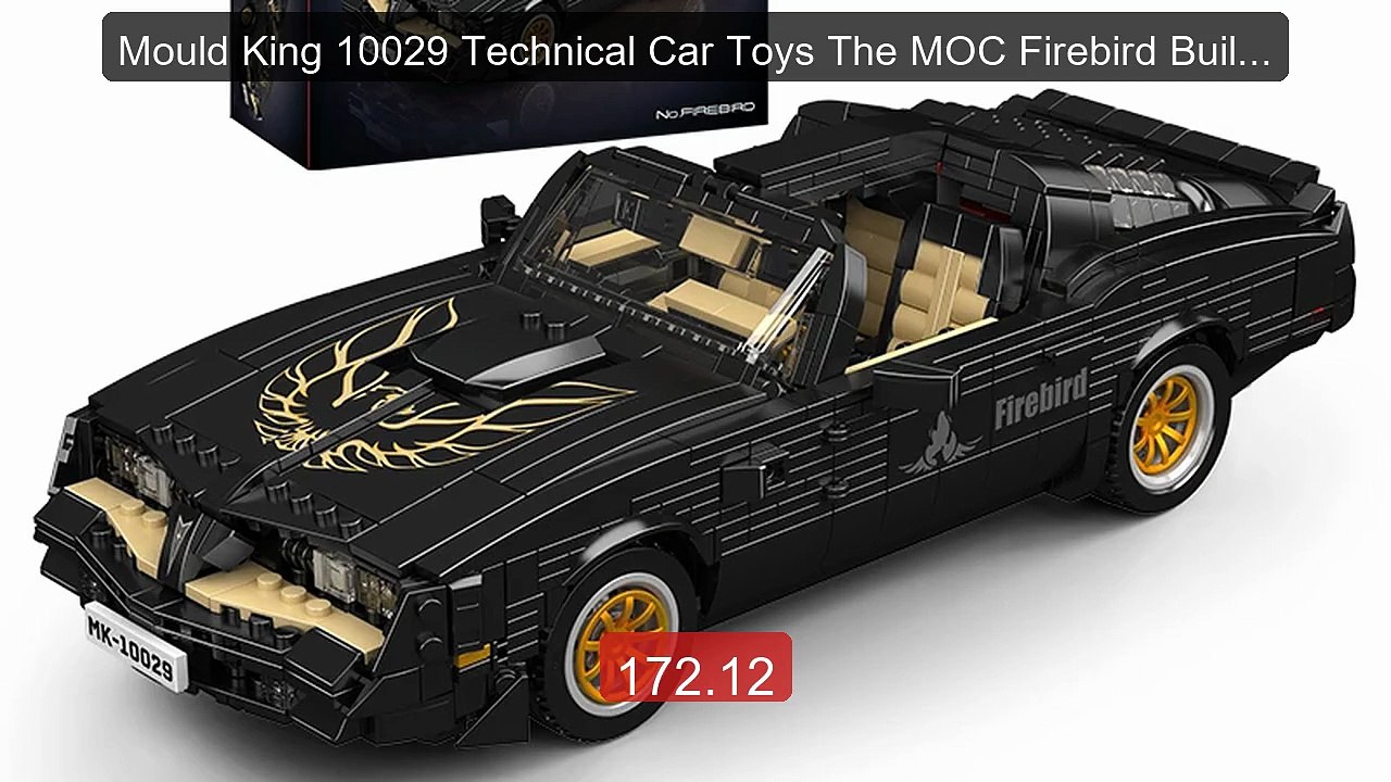Mould King 10029 Technical Car Toys The MOC Firebird Buildi... -- Top Pick 2026 | Unbeatable Price!