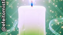 Vela Branca e Verde: Cura com Luz Espiritual