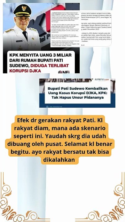 kok tidak di hukum ya Pak Sudewo Bupati pati