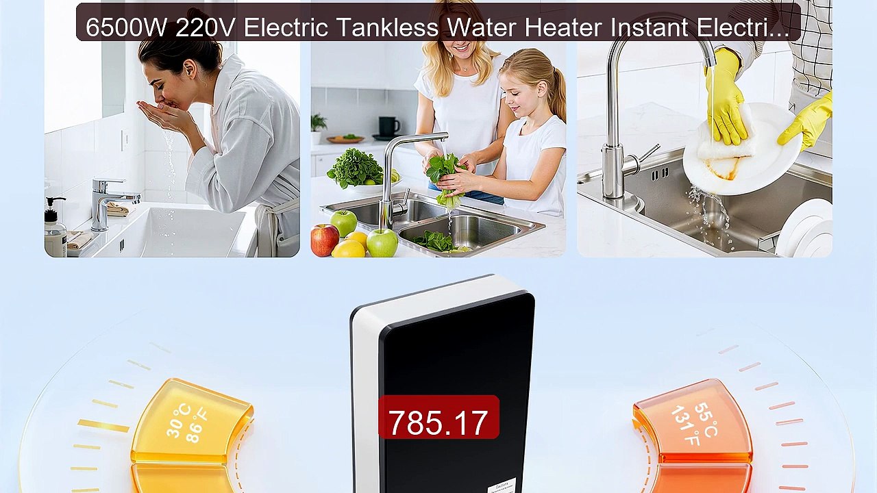 6500W 220V Electric Tankless Water Heater Instant Electric Water H... -- Best Deal 2026 | Shop Now!