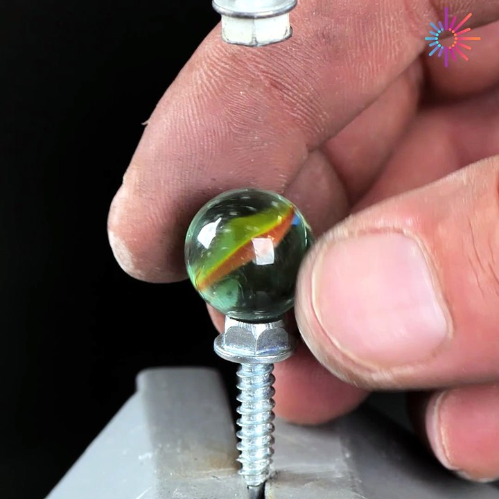 Marble vs drill, who wins this round
