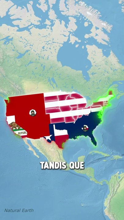 Et si les États-Unis se divisaient en 50 pays ?