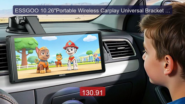 ESSGOO 10.26 Portable Wireless Carplay Universal Bracket For R... Hot Deal 2026 | Limited Offer!