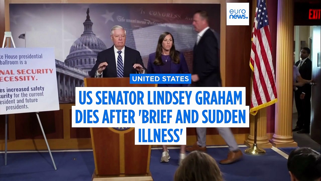 US Senator Lindsey Graham dies after 'brief and sudden illness'
