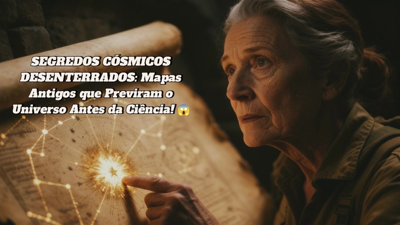 SEGREDOS CÓSMICOS DESENTERRADOS: Mapas Antigos que Previram o Universo Antes da Ciência! 🌌😱